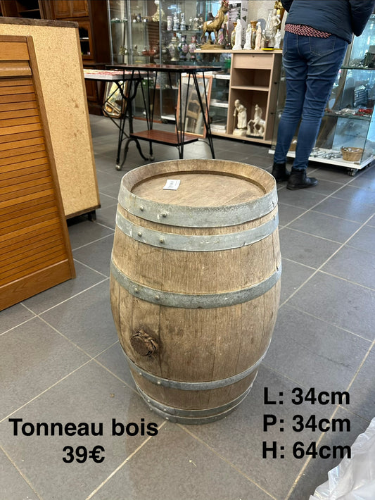 tonneau bois 058734