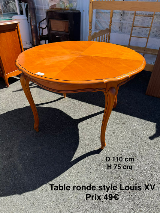Table ronde style Louis XV 064094