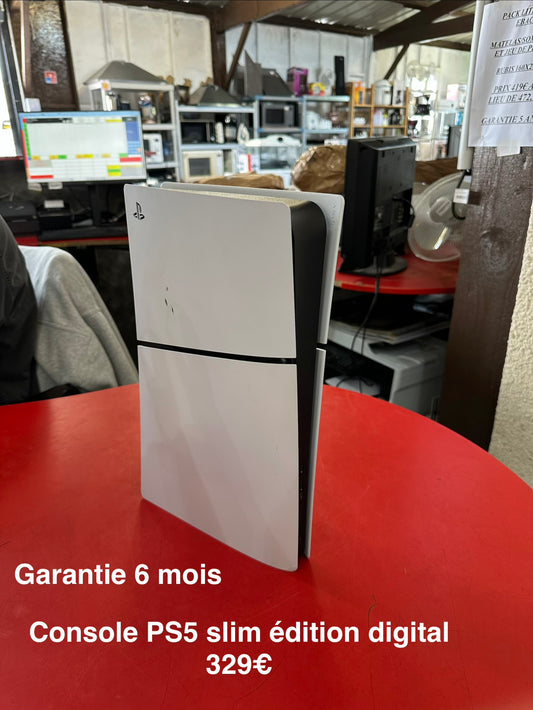Console PS5 slim édition digital 060394