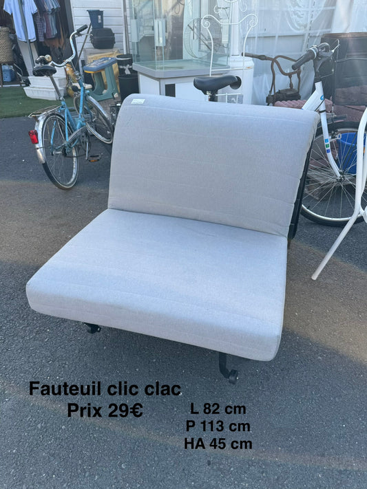 Fauteuil clic clac 067807