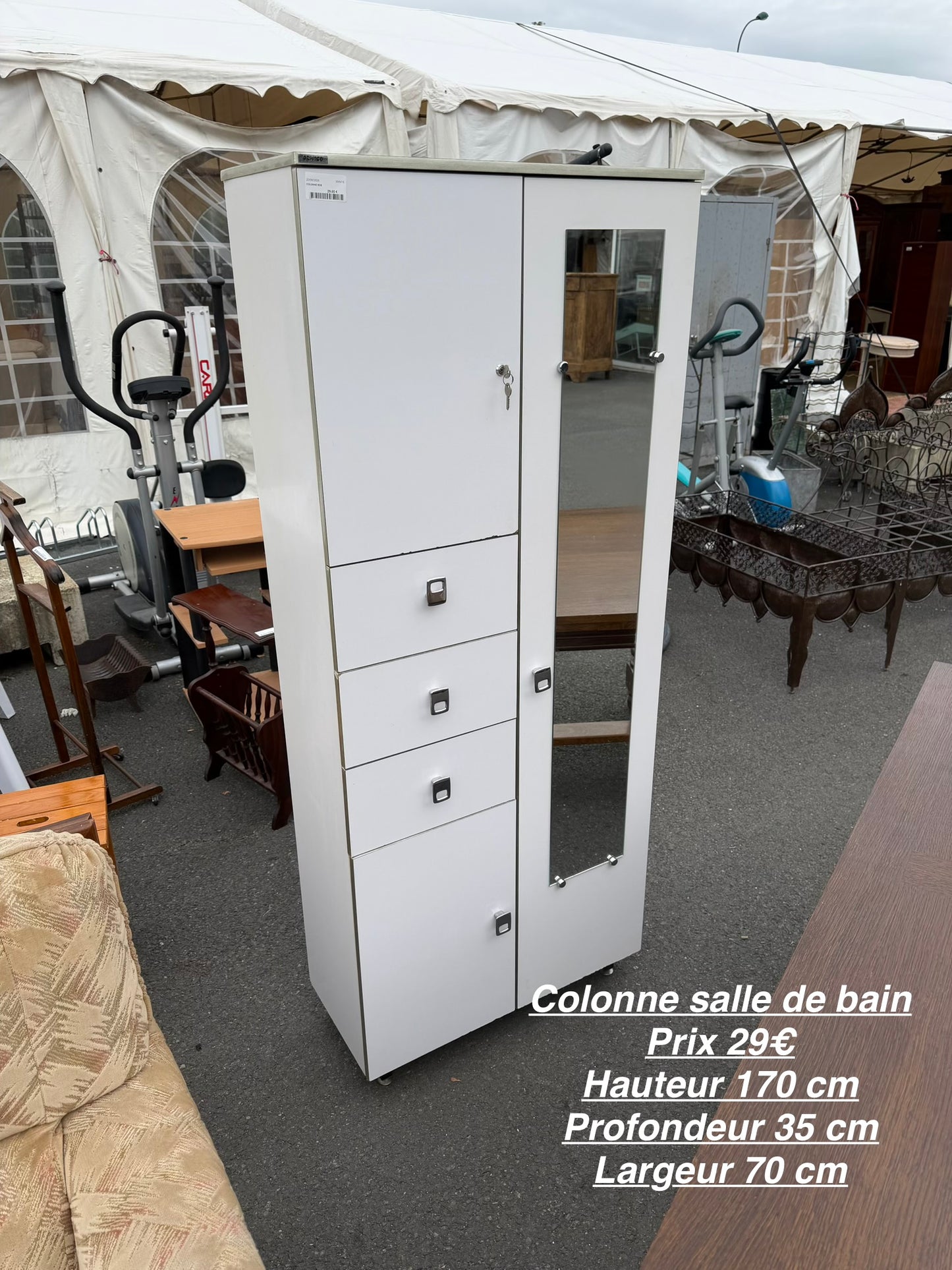 Colonne salle de bain 066976
