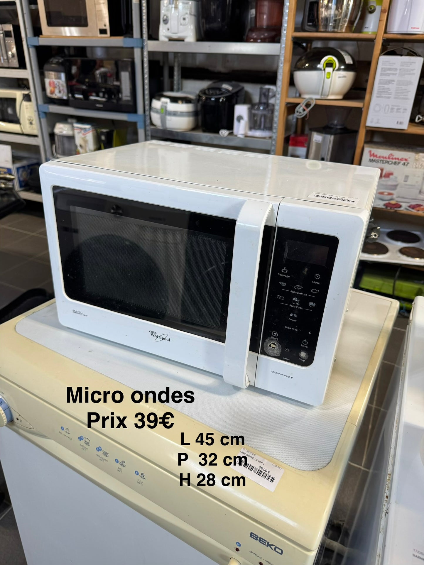 Micro ondes Whirlpool 063848