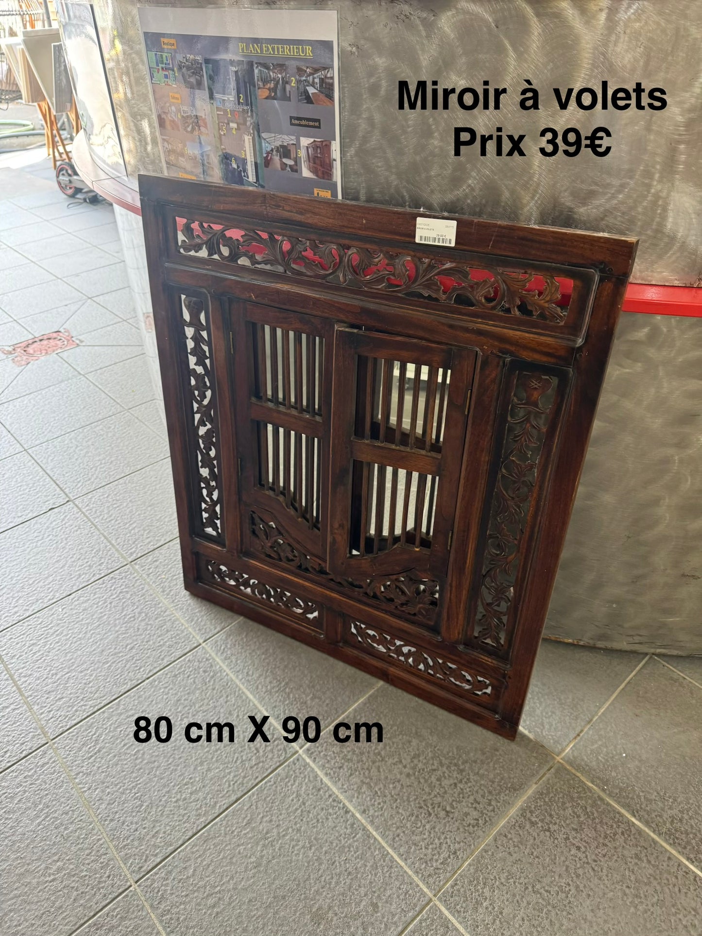 Miroir à volets 064115