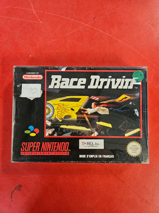 Jeu Super Nes Race drivin  030325