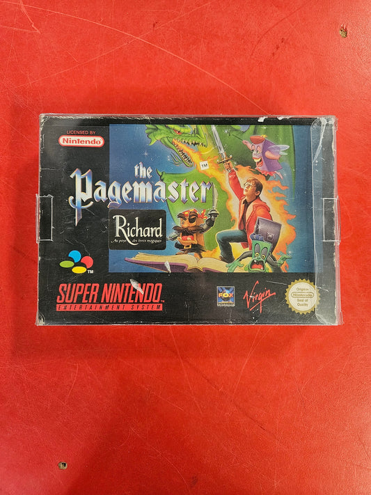 Jeu Super nes The pagemaster  030324