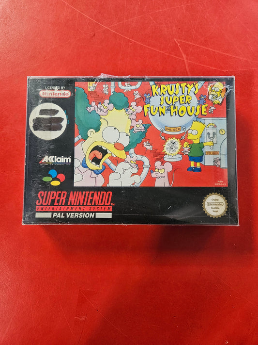 Jeu Super Nes Krusty's super fun house 030317