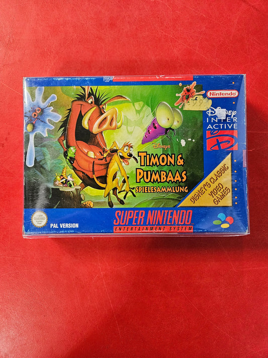 Jeu Super Nes Timon et Pomba 030321