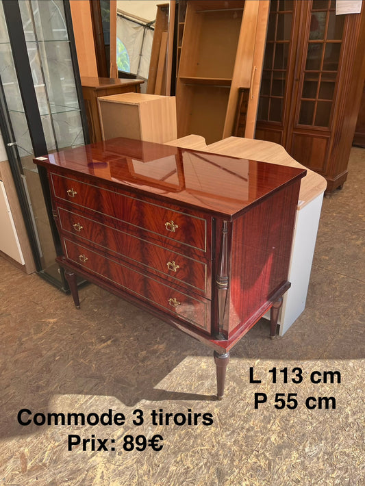 Commode 3 tiroirs 063793