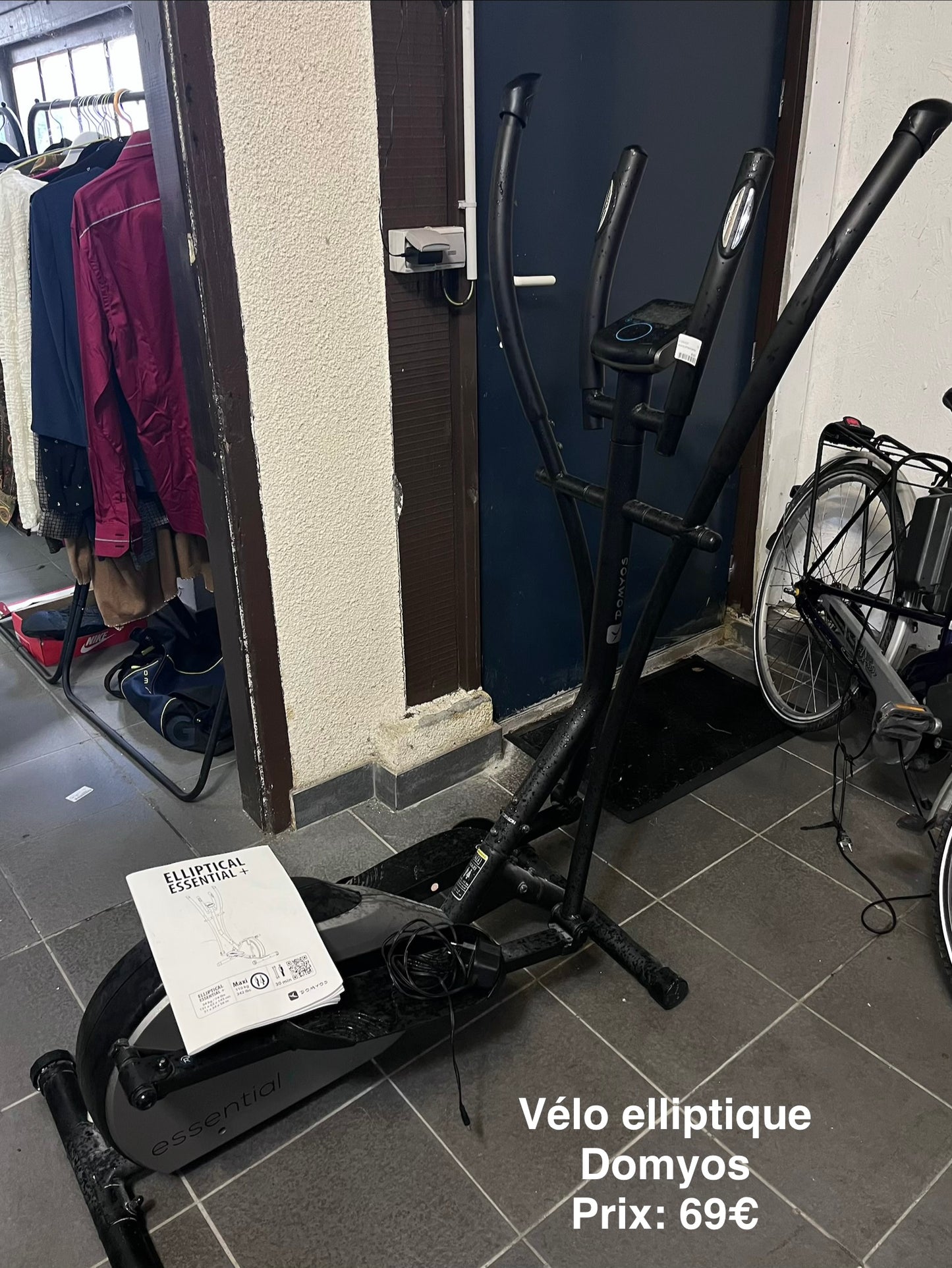 Vélo elliptique Domyos 067028