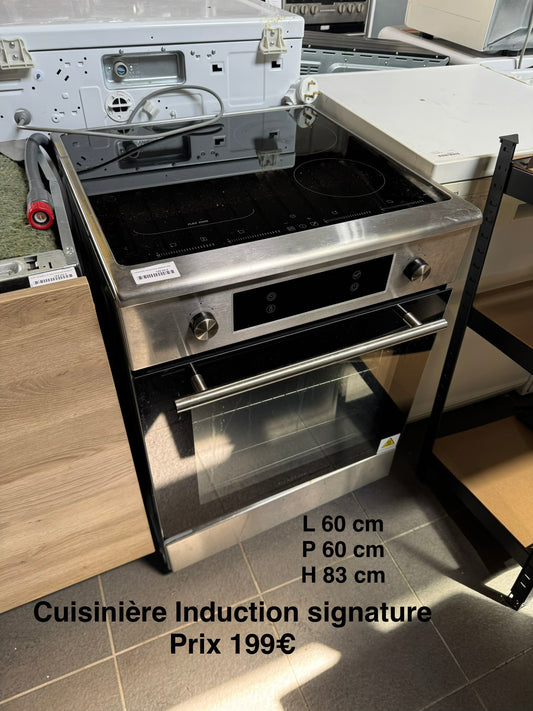 Cuisinière Induction signature 065560