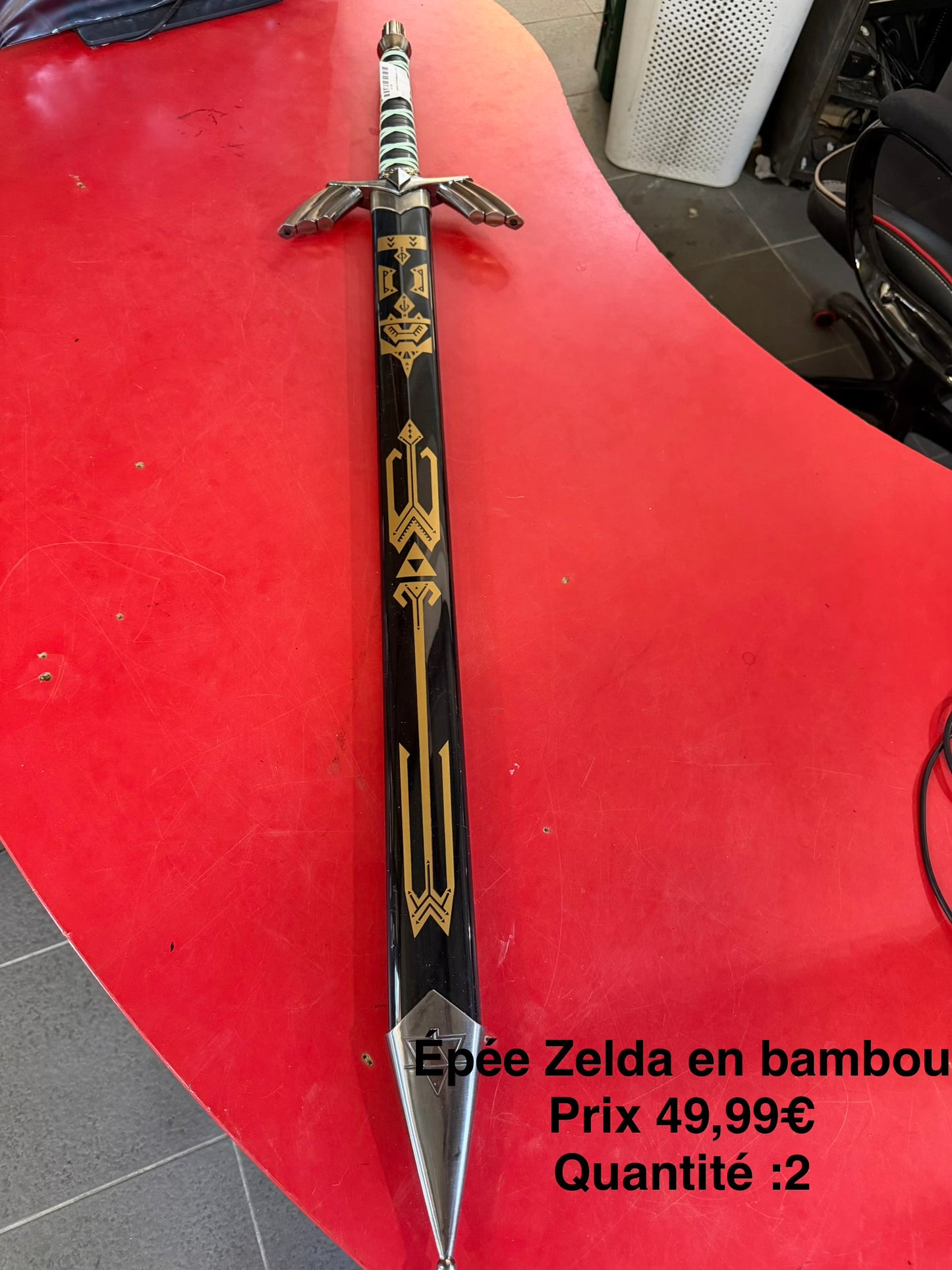 Épée en bambou Zelda dark link