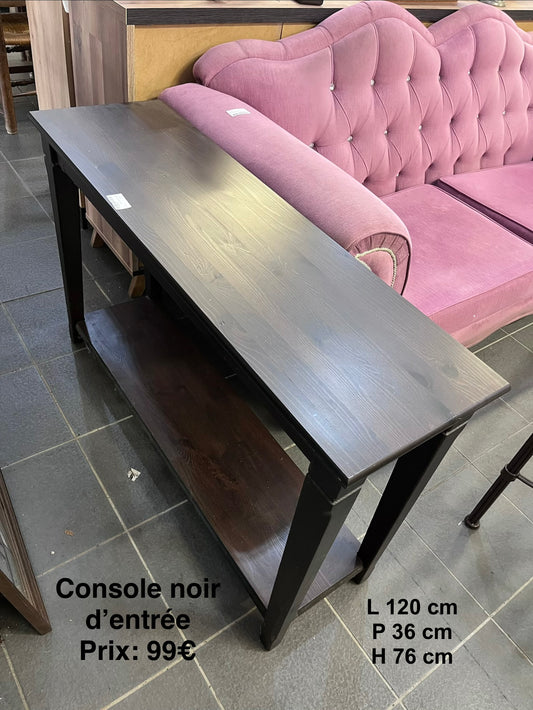 Console noir d’entrée 067276