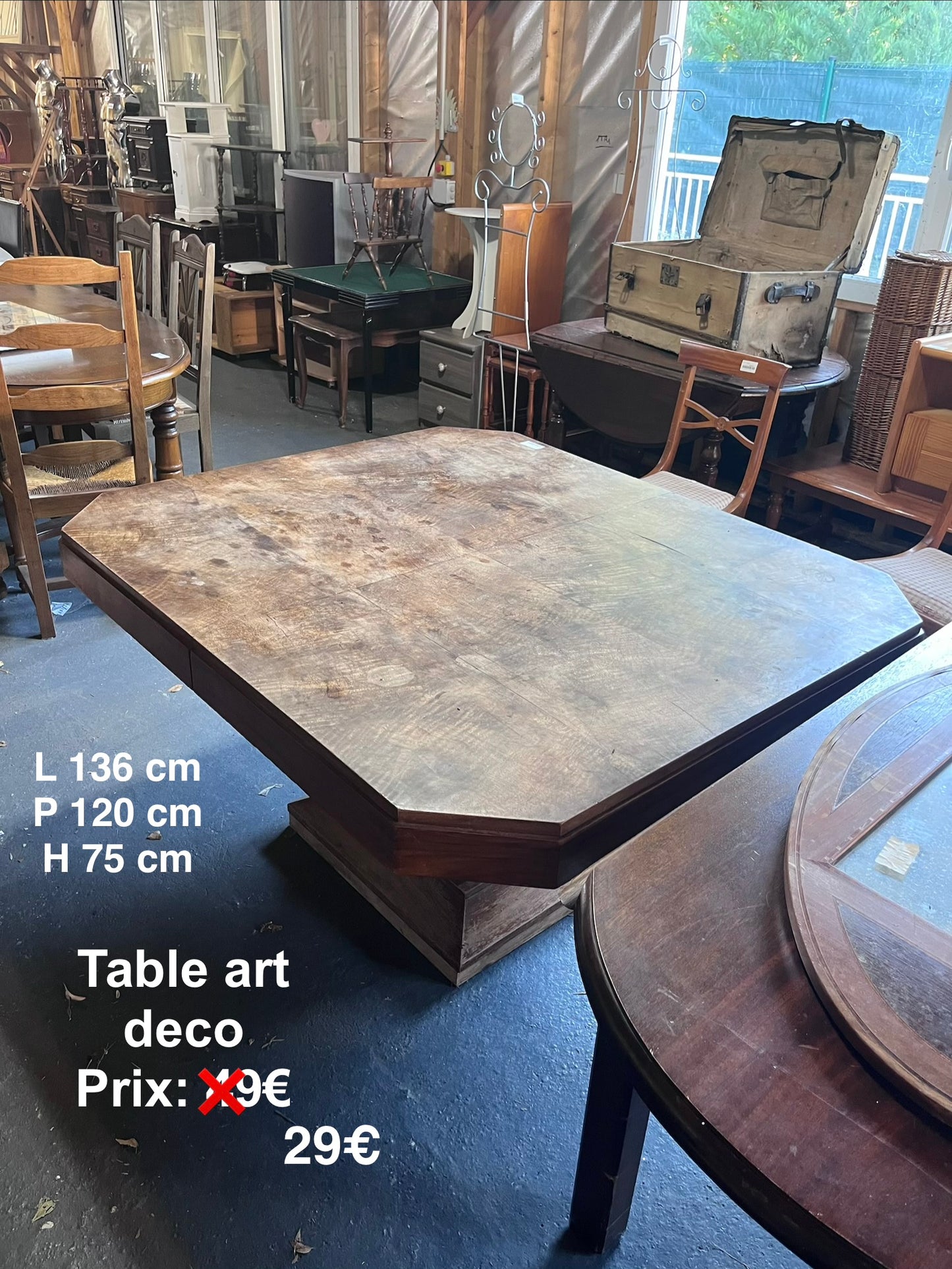 Table art deco 062433