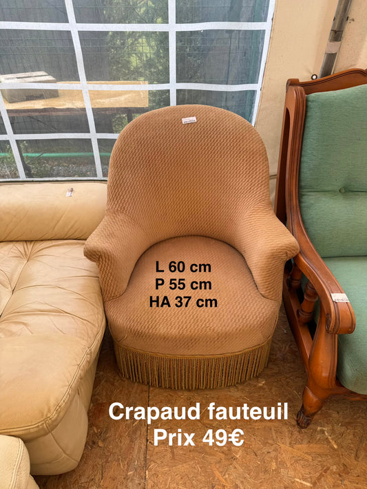 Fauteuil crapaud 052090