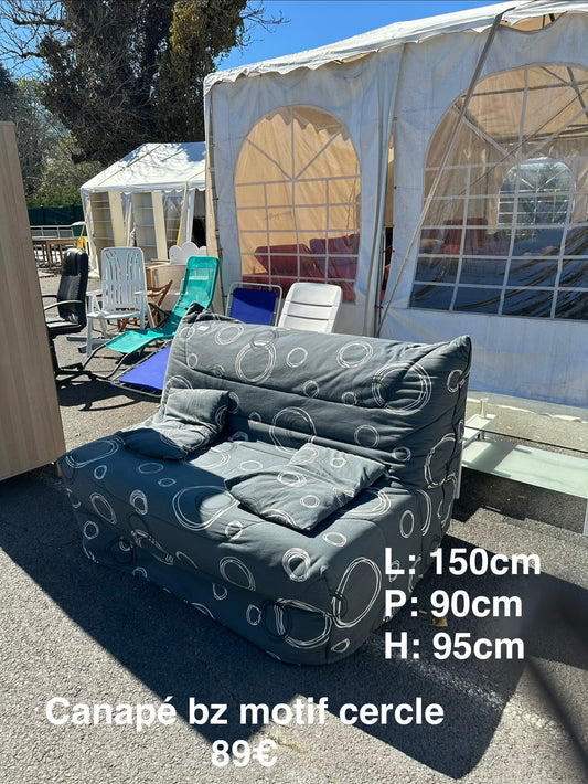 Canapé bz motif cercle 060030