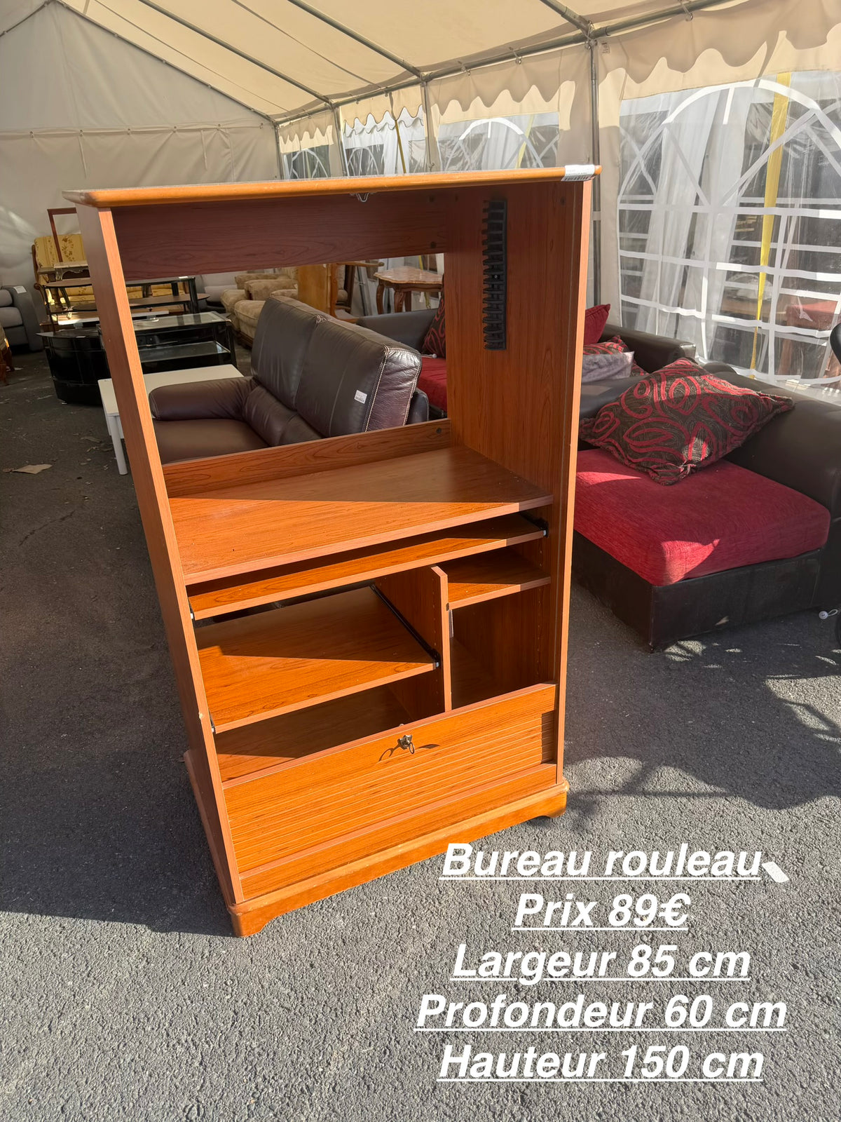 Bureau rouleau 067717