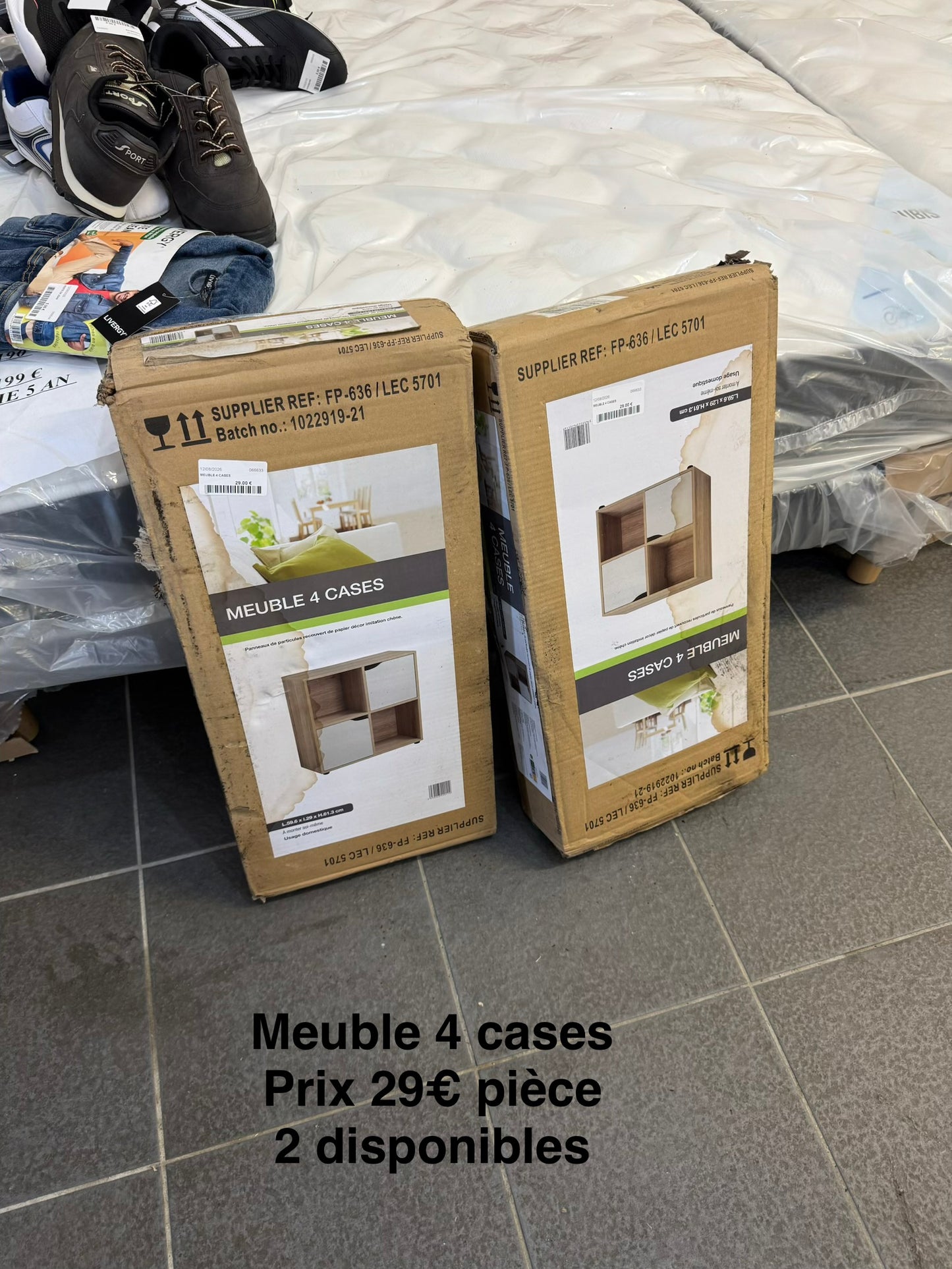 Meuble 4 cases 066633