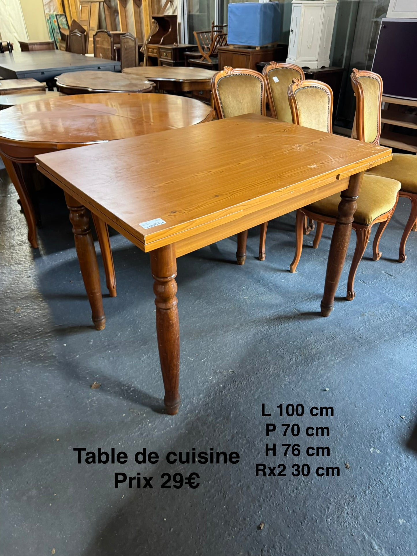 Table de cuisine 065356