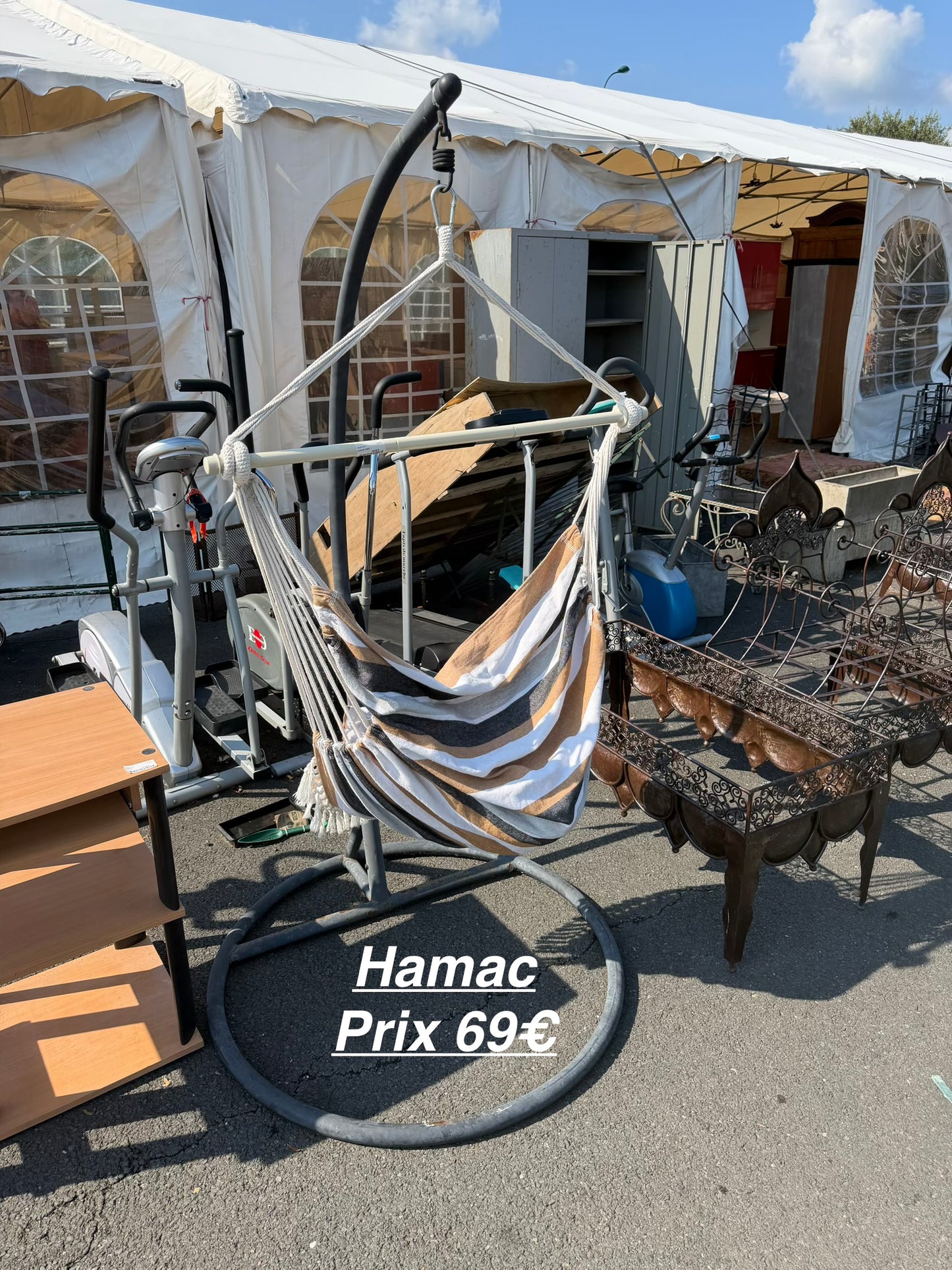 Hamac avec support 066803