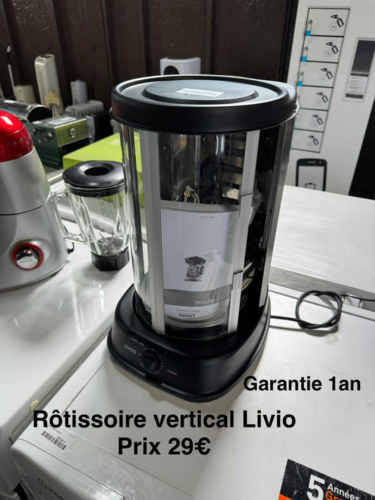 Rôtissoire verticale Livoo 062510