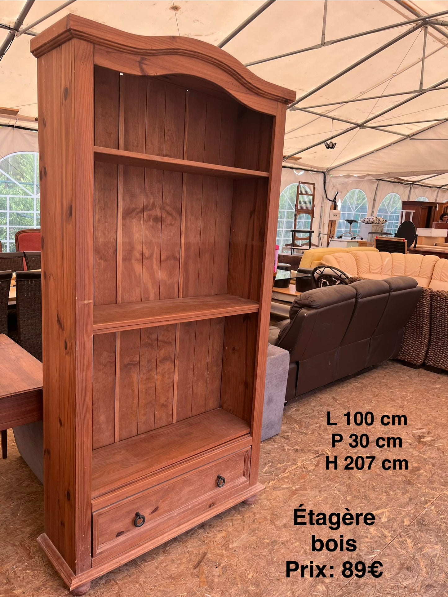 Étagère bois 067025