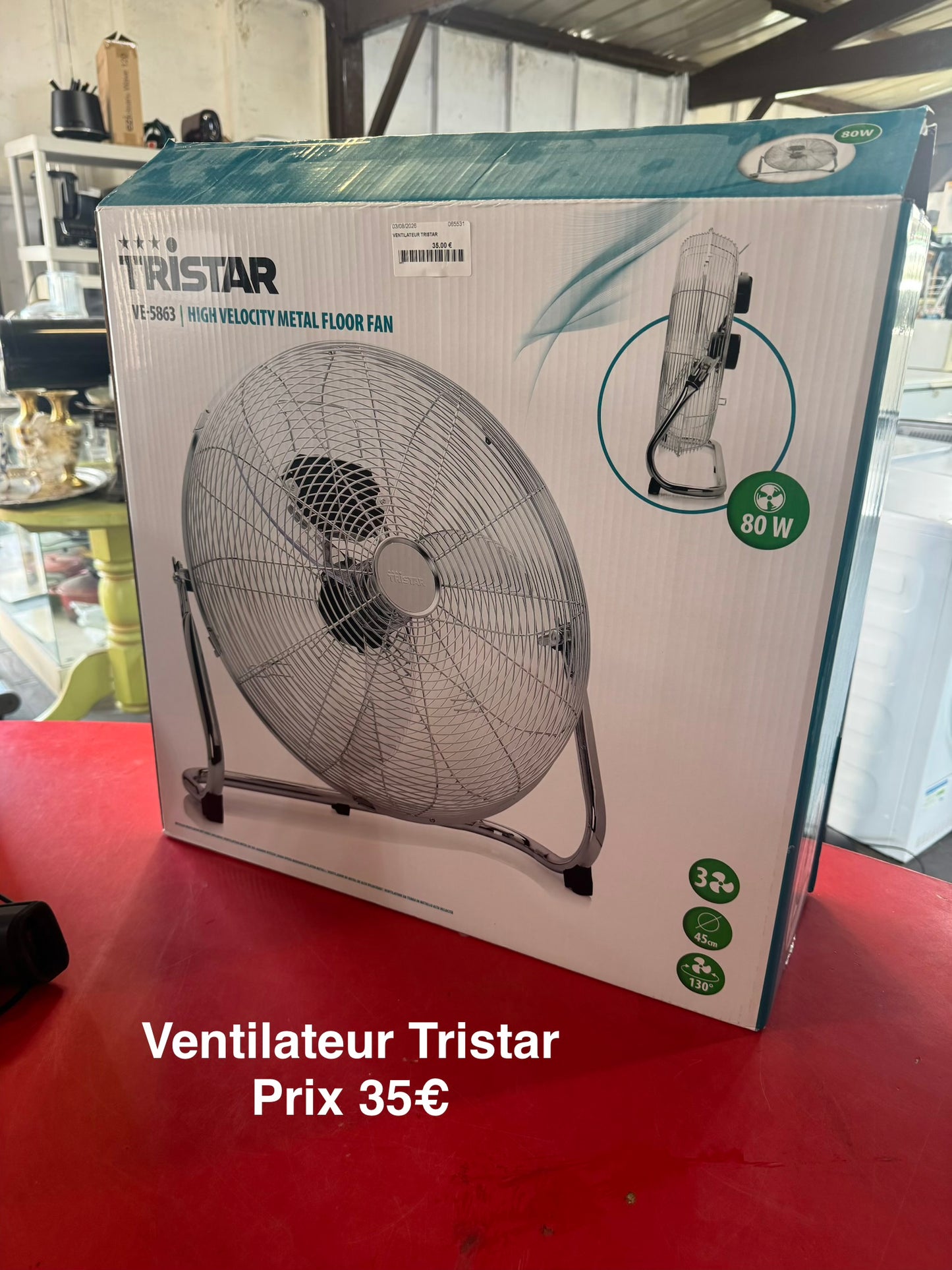 Ventilateur Tristar 065531