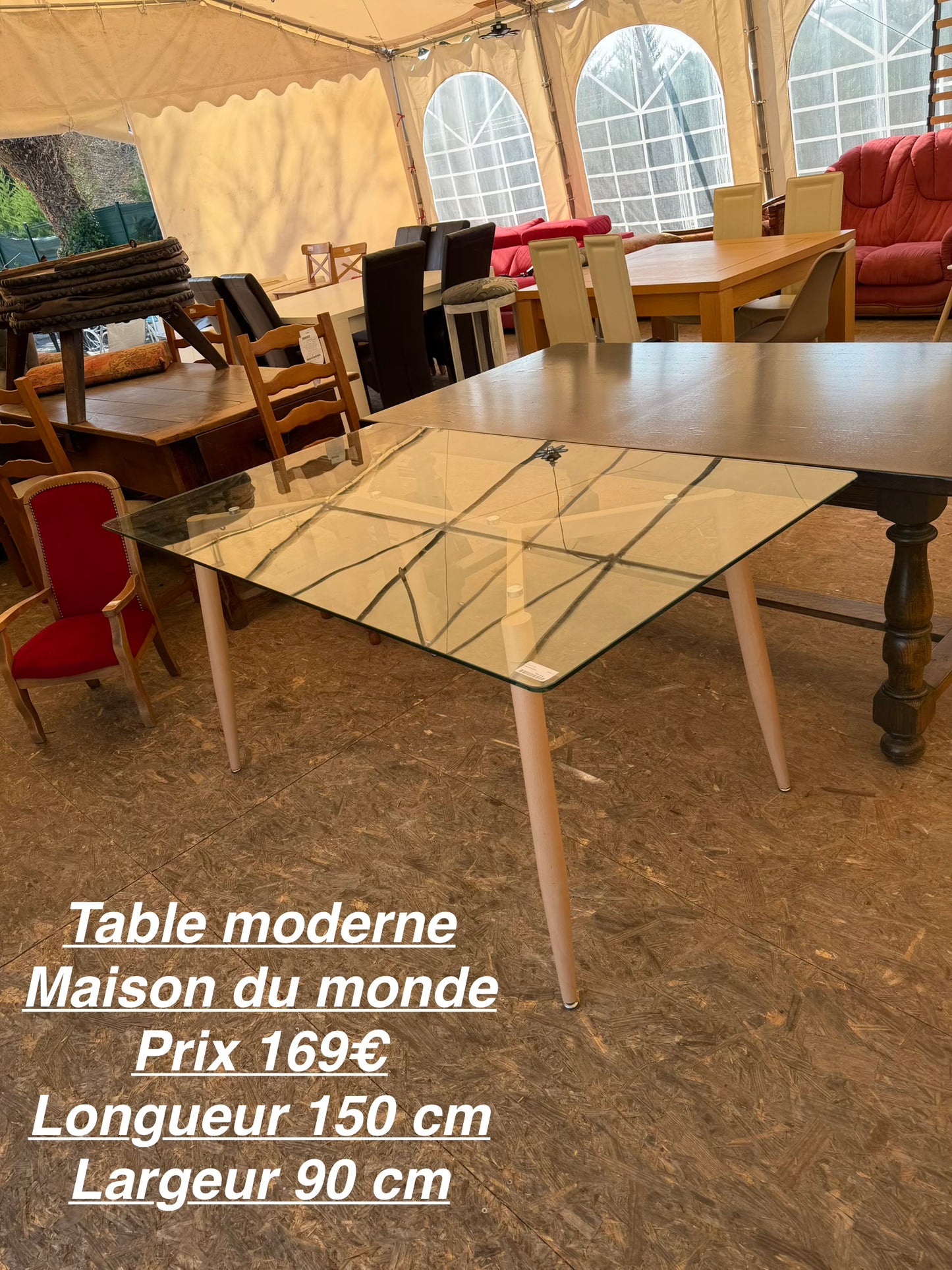 Table moderne maison du monde 066812