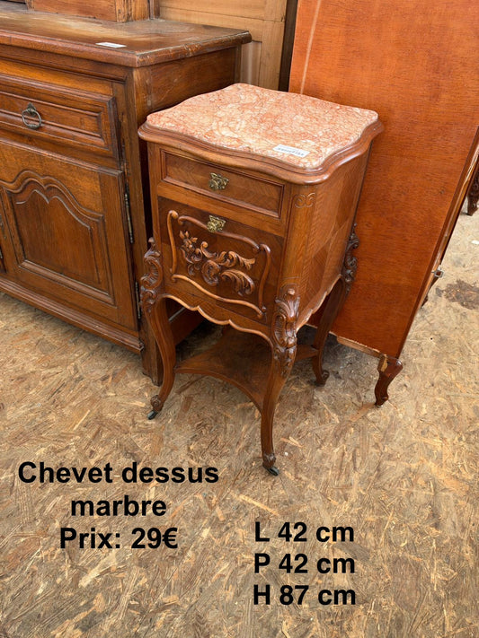 Chevet dessus marbre 069810