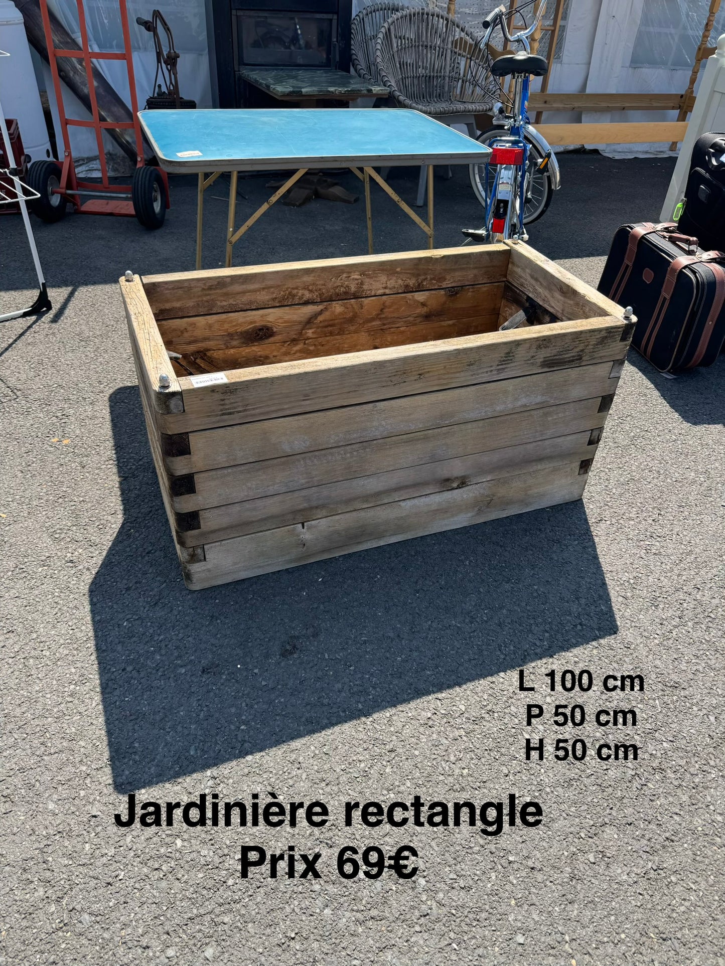 Jardinière rectangle 065076