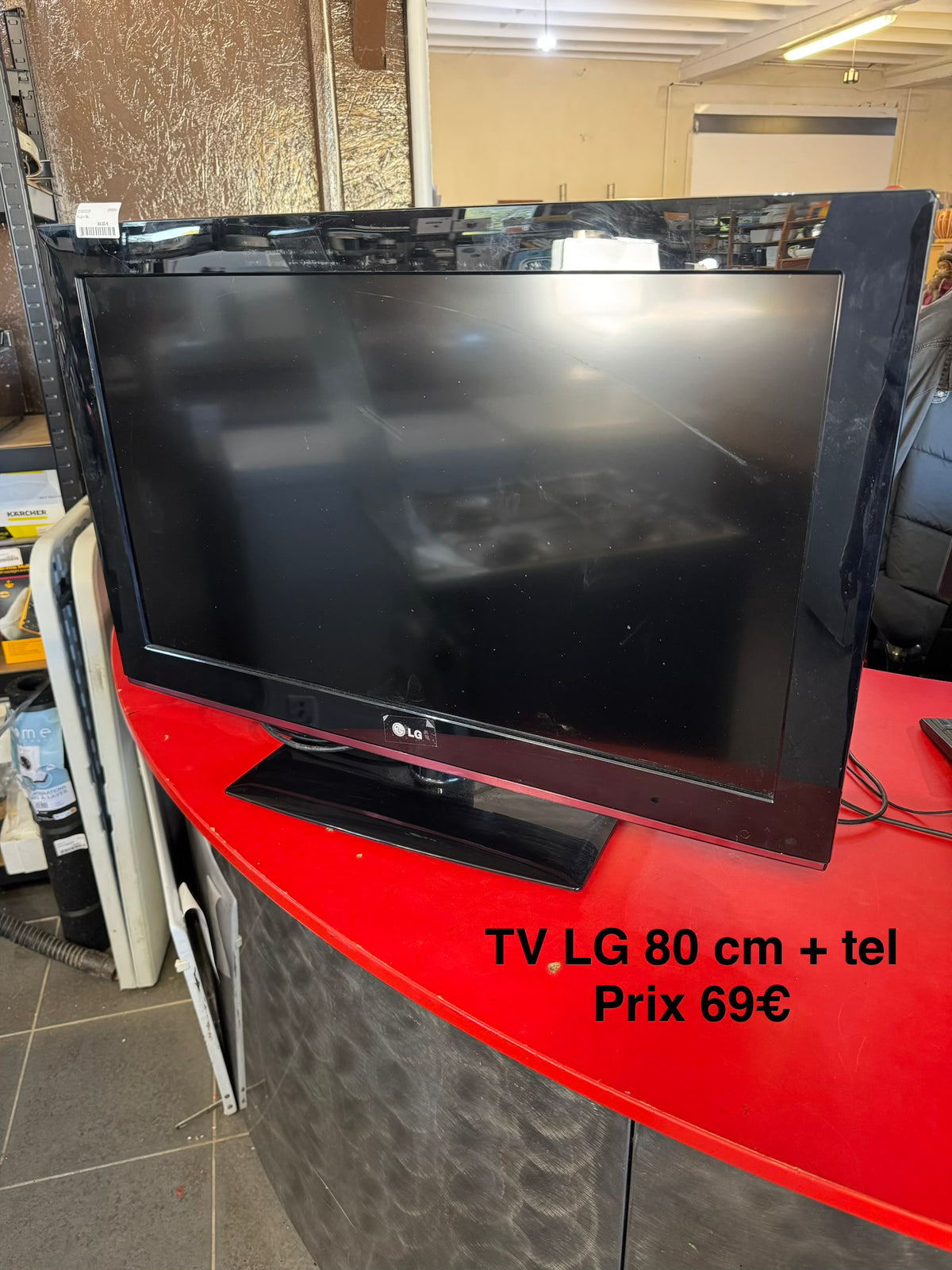 TV LG 80 cm + tel 068664