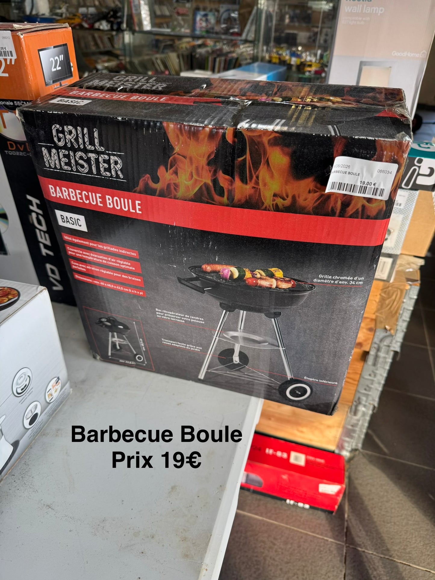 Barbecue Boule 066034