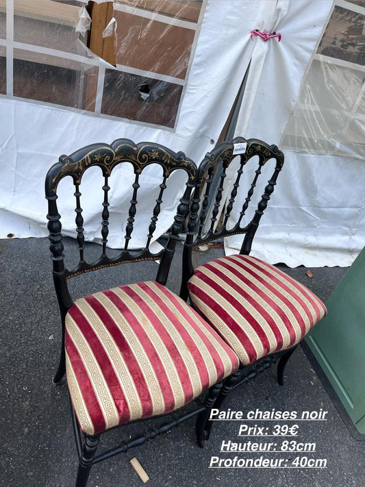 Paire de chaises 061824