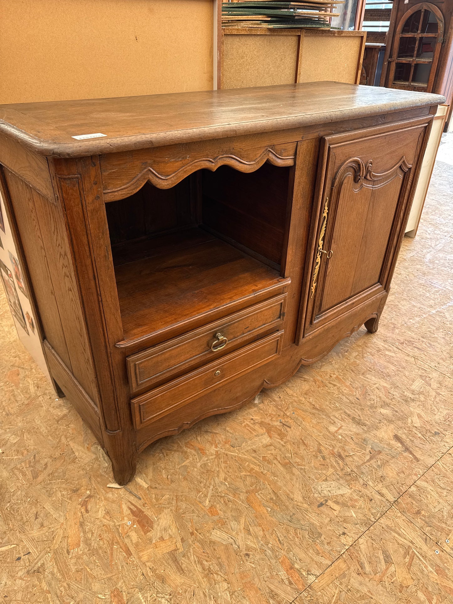 Meuble tv chêne 042184