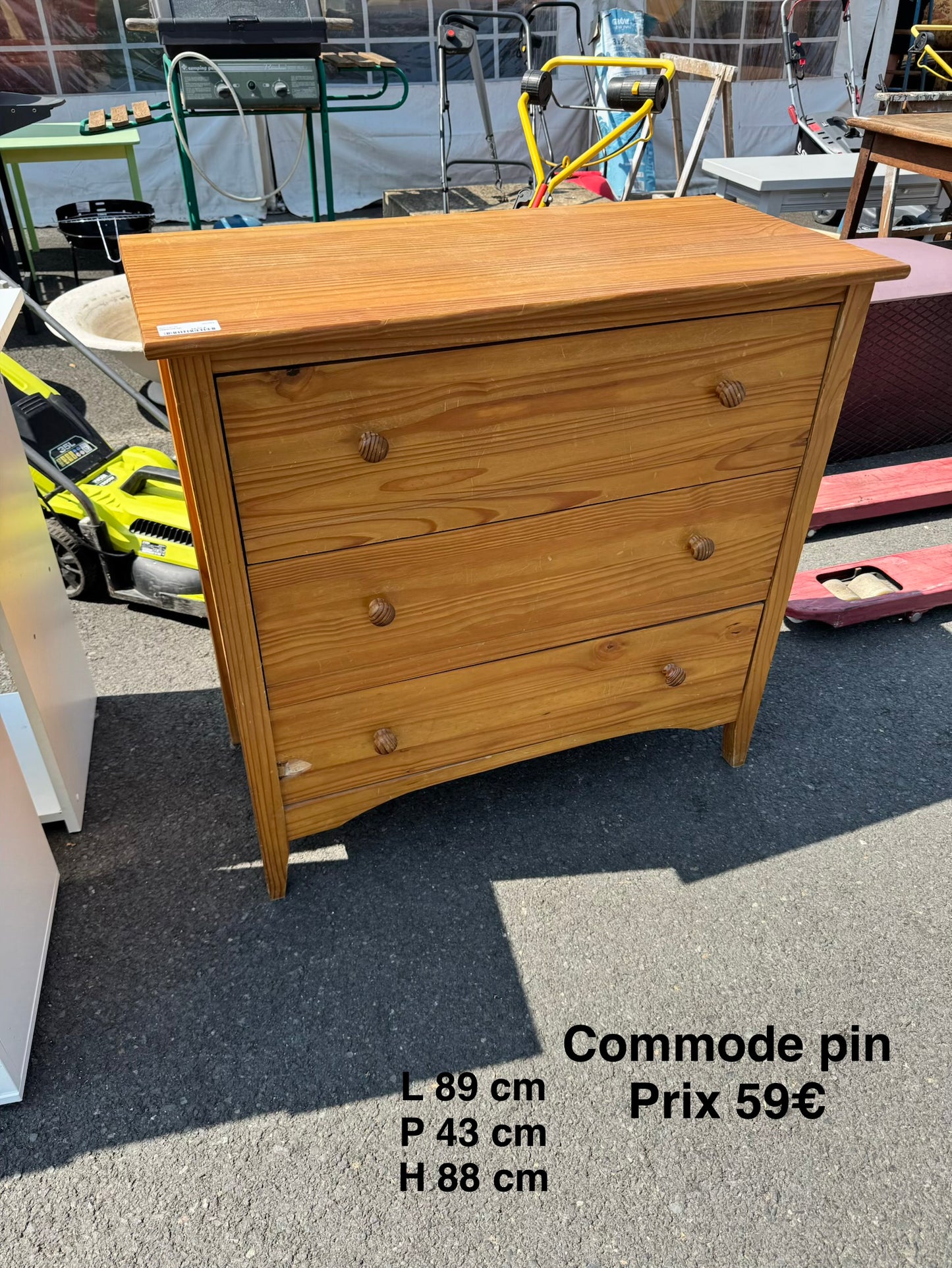 Commode pin 065382