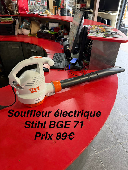 Souffleur électrique Stihl BGE 71 / 060796