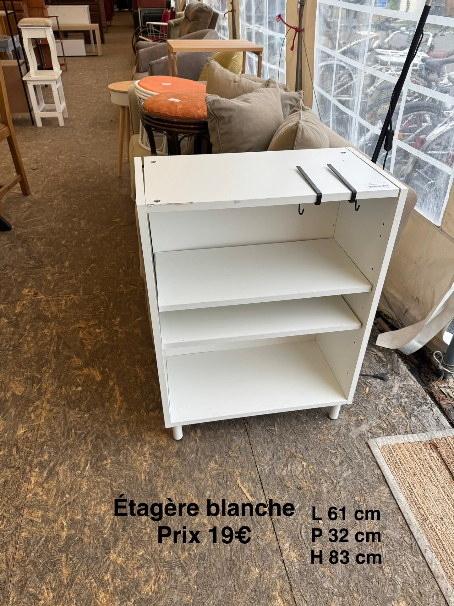 Étagère blanche 065553