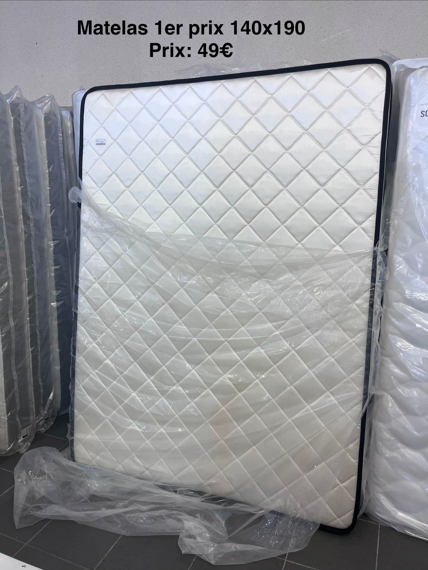 Matelas 1er prix 140x190 067617