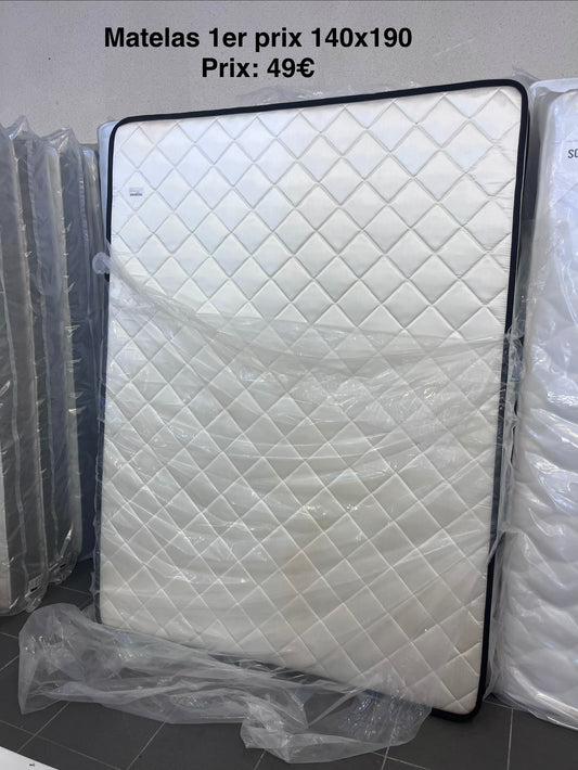 Matelas 1er prix 140x190 067617