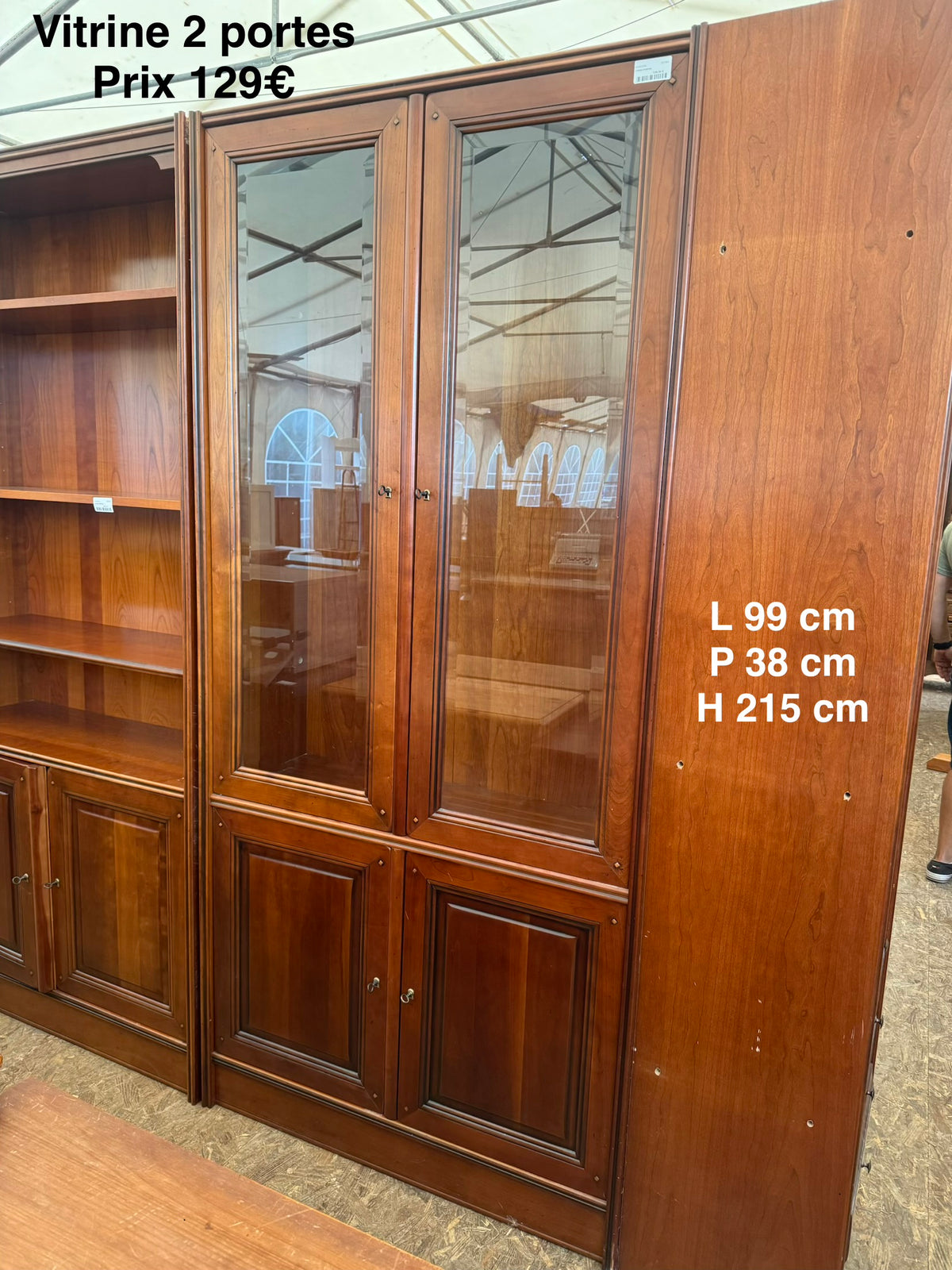 Vitrine 2 portes 067862