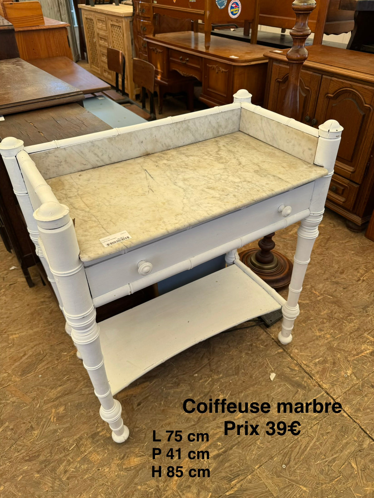 Coiffeuse marbre 068602