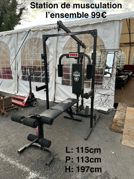 Station de musculation l’ensemble 058726