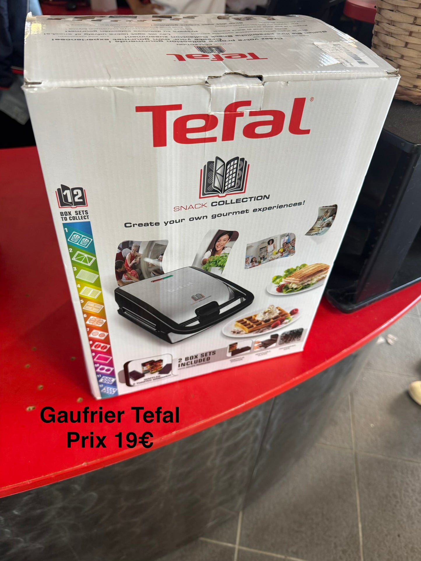 Gaufrier Tefal 066263