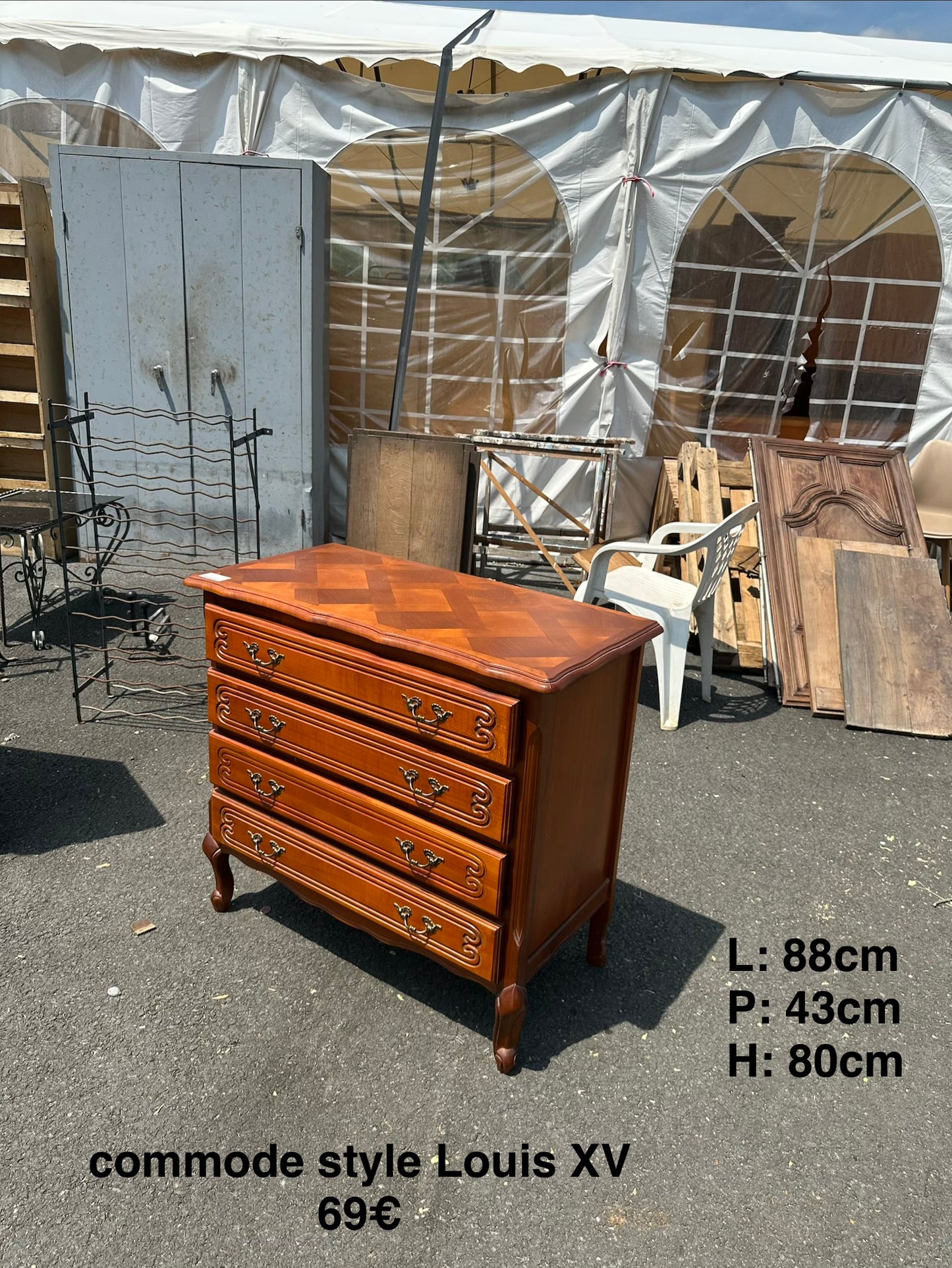 Commode style Louis XV 064599