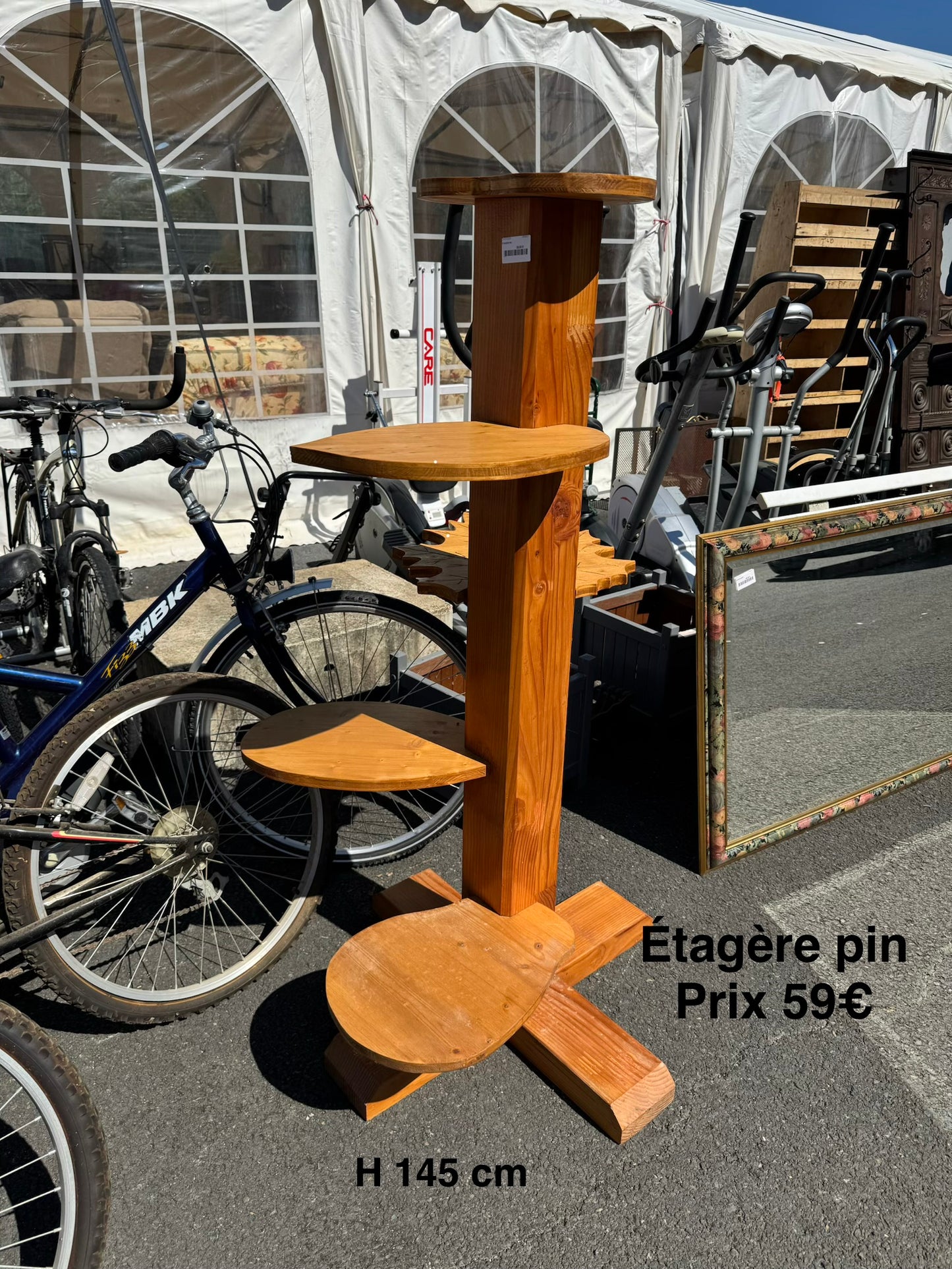 Étagère pin 064823