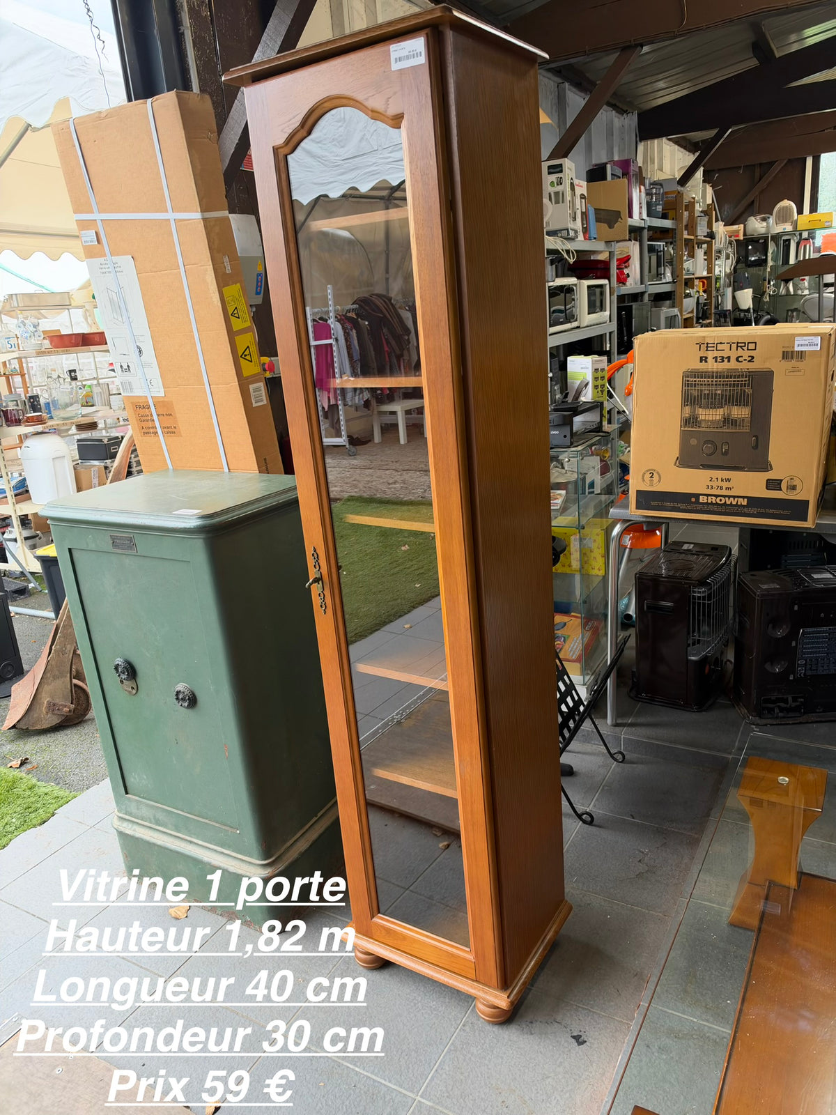 Vitrine 1 porte 069600