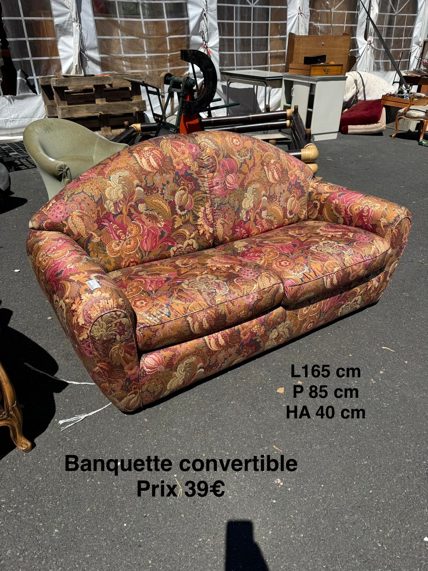 Banquette convertible 066122