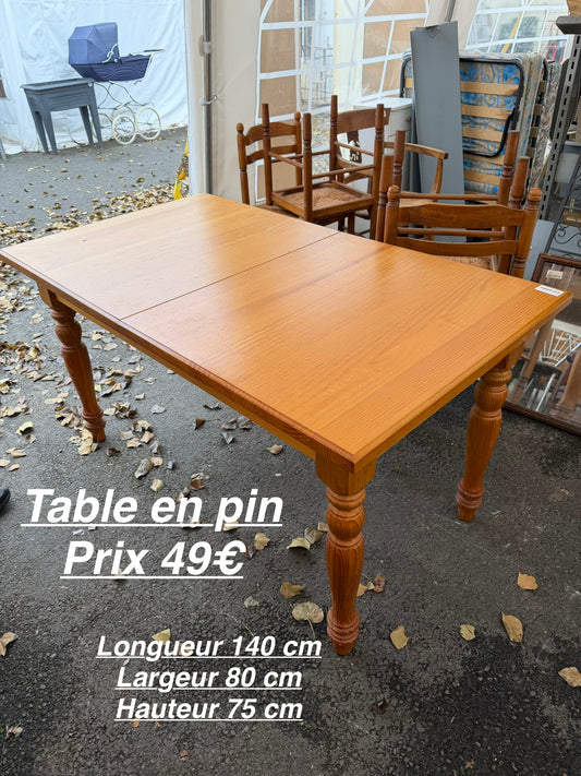 Table en pin 60226