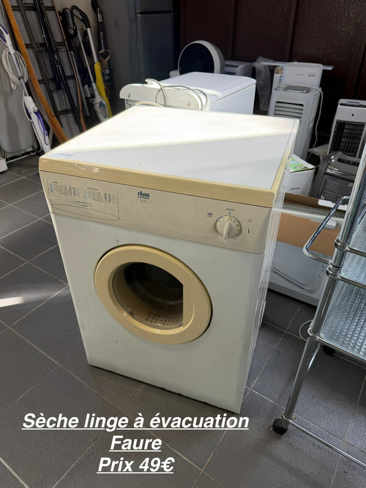 Sèche linge à évacuation Faure 062196