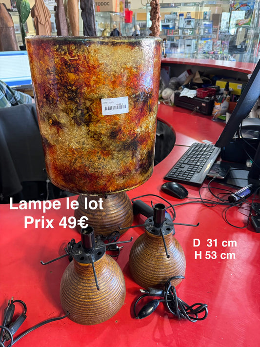Lampe le lot 058848