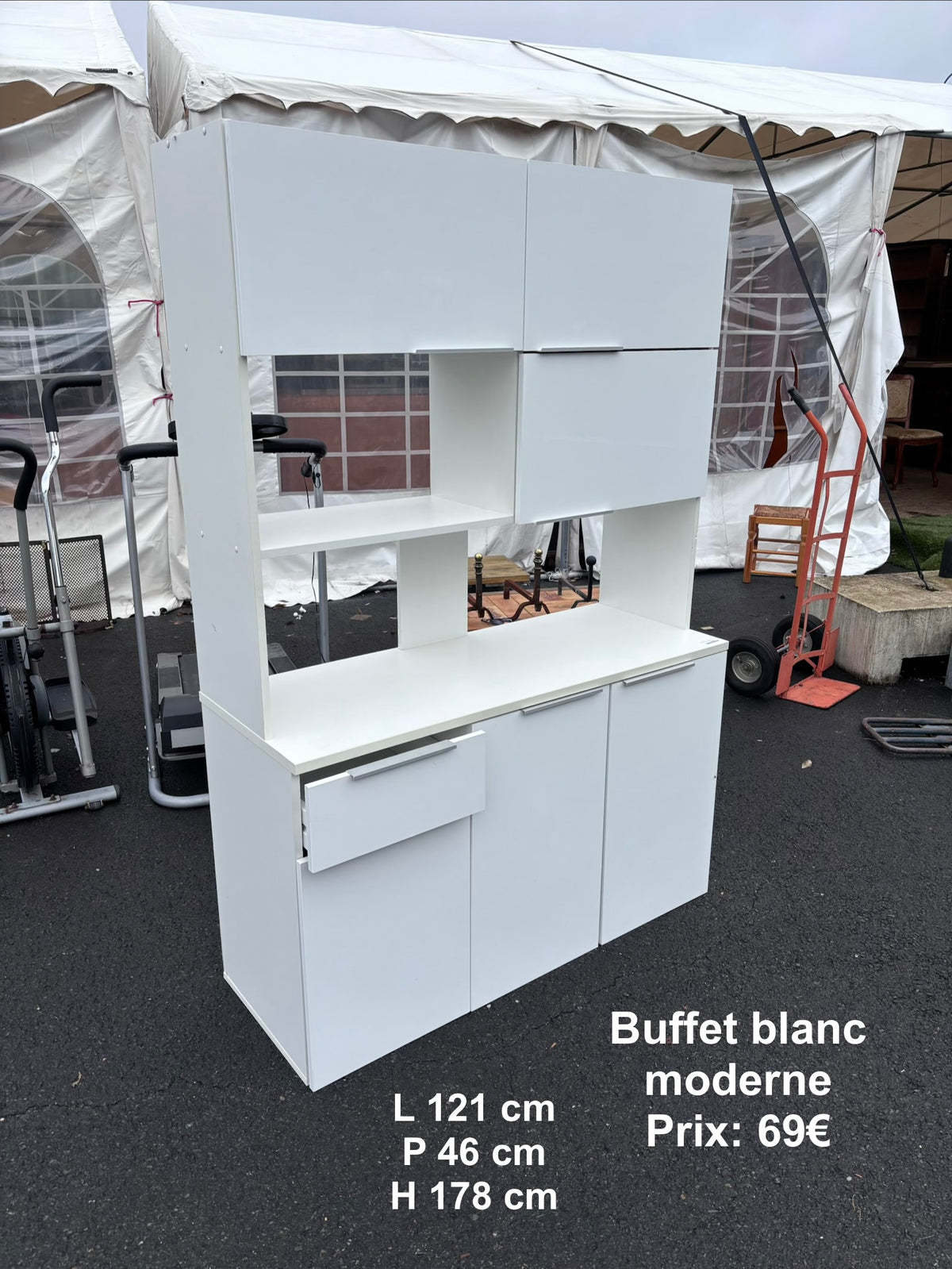 Buffet blanc moderne 069291